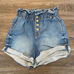No boundaries blue shorts